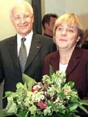 Dr. Angela Merkel und Dr. Edmund Stoiber im Jahr 2002
